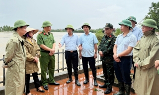 Chủ tịch HĐND tỉnh Nguyễn Việt Oanh: Bám sát diễn biến thời tiết, chủ động, linh hoạt trong phòng, chống lụt bão